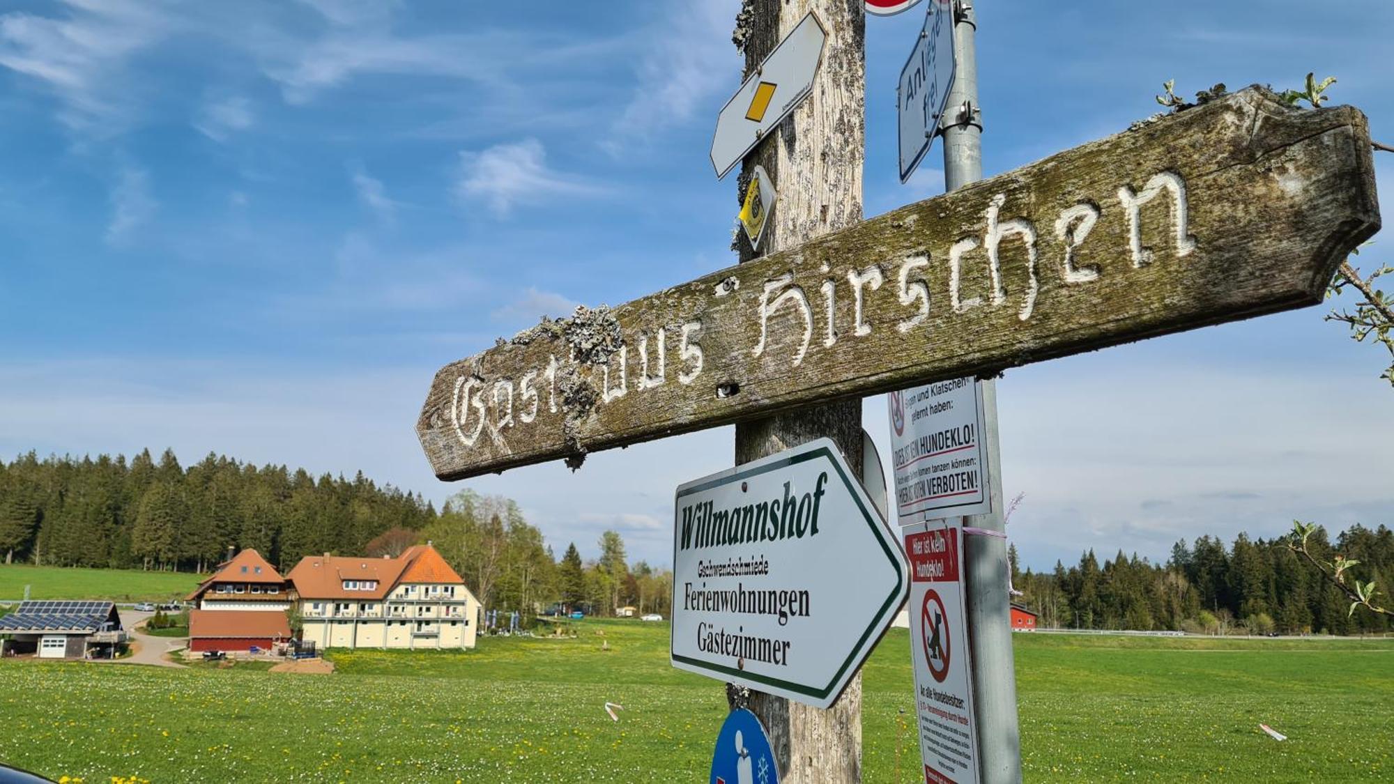 פורטוואנגן Gasthaus Zum Hirschen מראה חיצוני תמונה